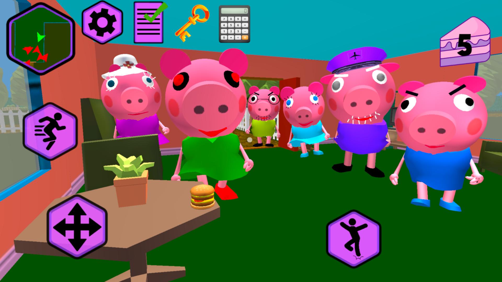 Скачать Piggy Neighbor. Family Escape Obby House 3D на ПК | Официальный  представитель GameLoop