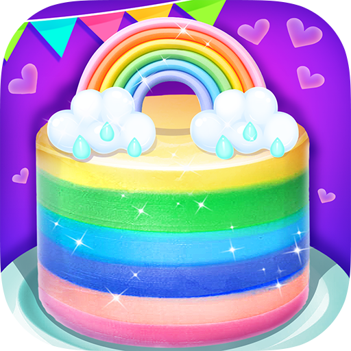 Rainbow Pastel Cake - Family Party & Birthday Cake