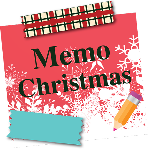 Sticky Memo Notepad Christmas