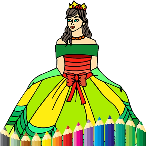 Princess Coloring Book