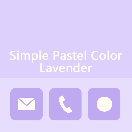 Simple Pastel Color (Lavender)