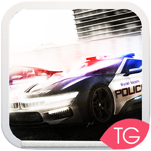 Polícia carro simulação 3d