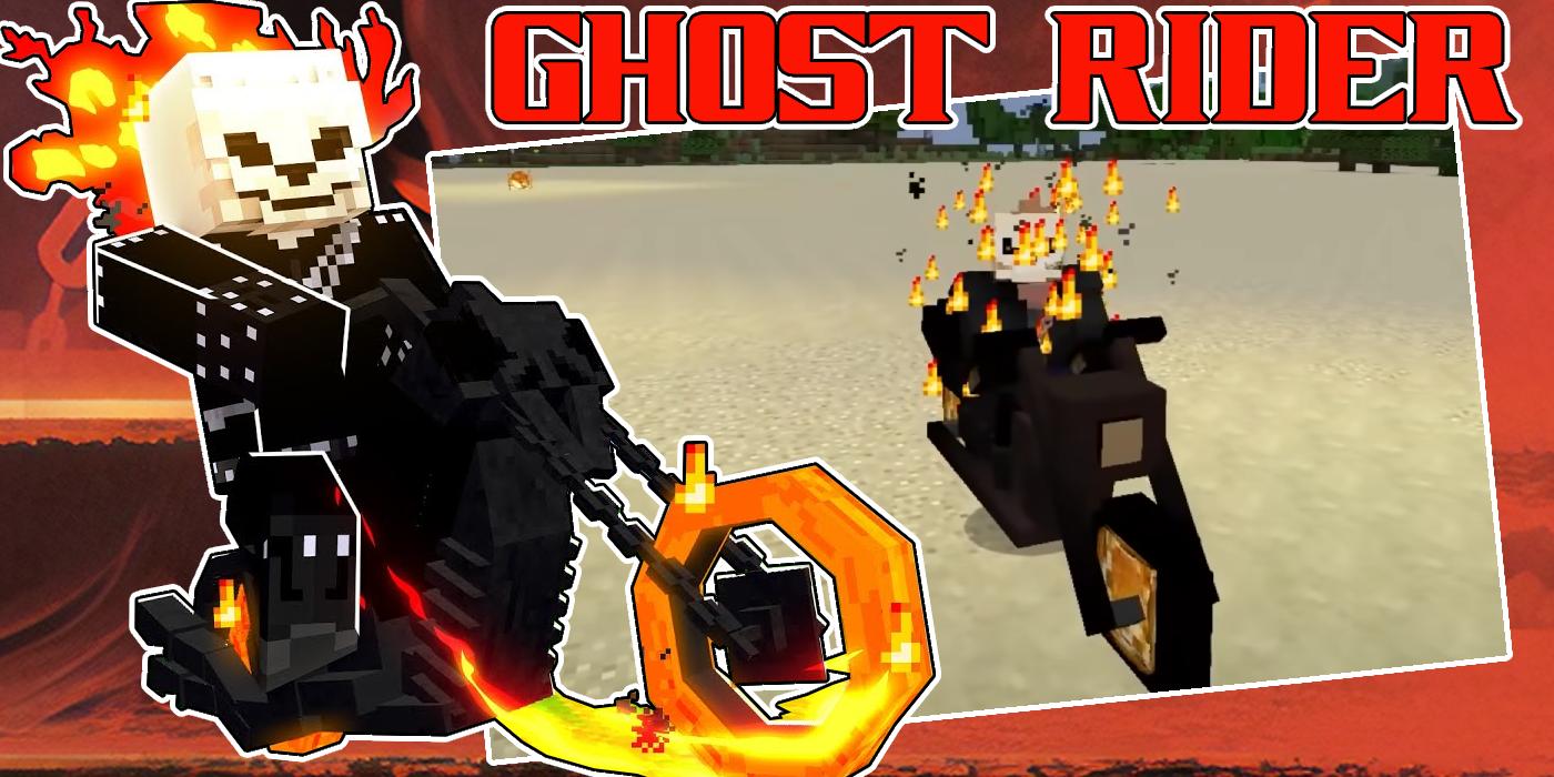 Download Ghost Rider mod for minecraft android on PC