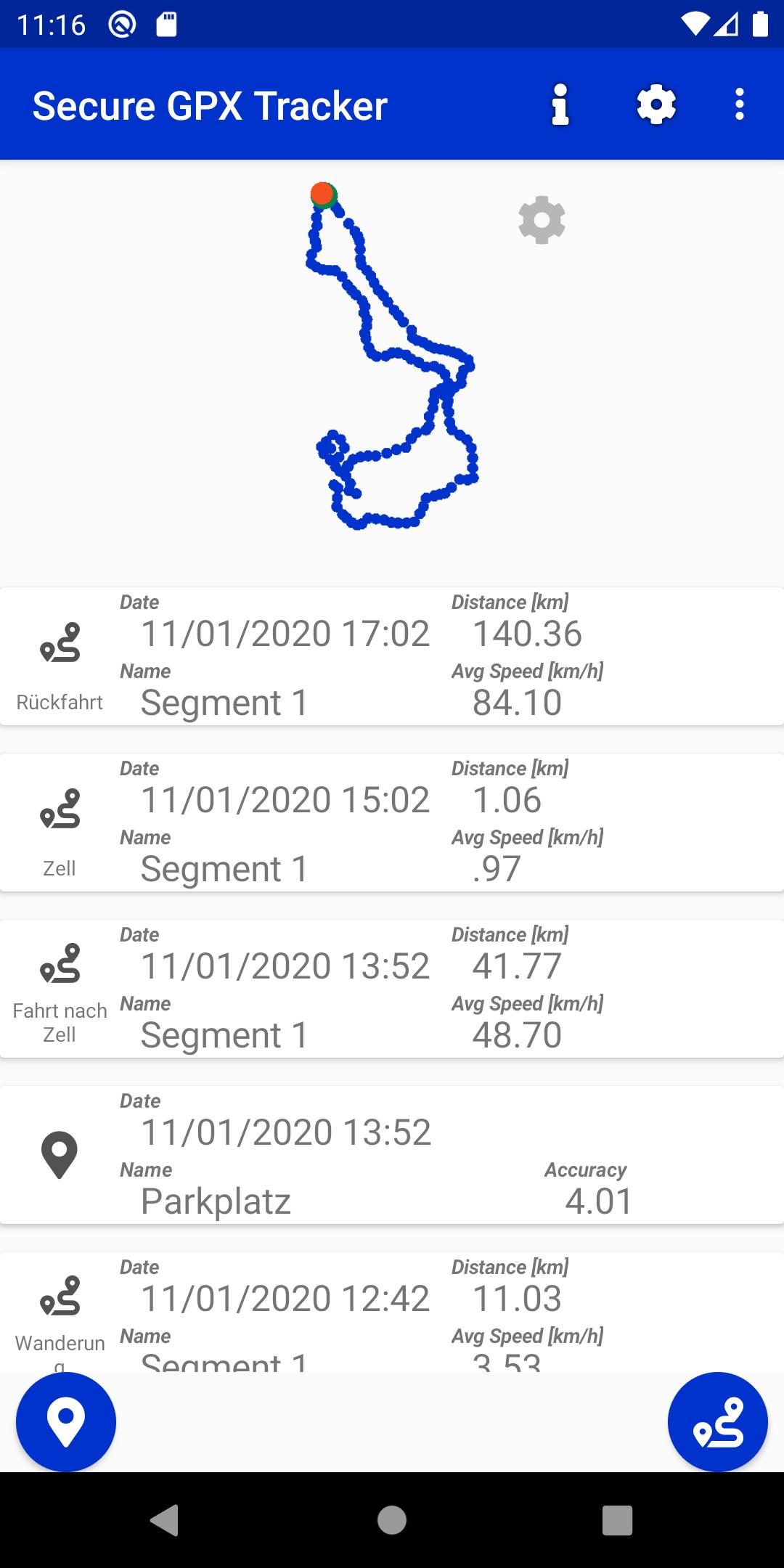 Download Secure GPX Tracker android on PC