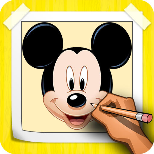 How To Draw Mickey Mouse Step By Step