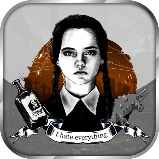 Wednesday Addams Stickers