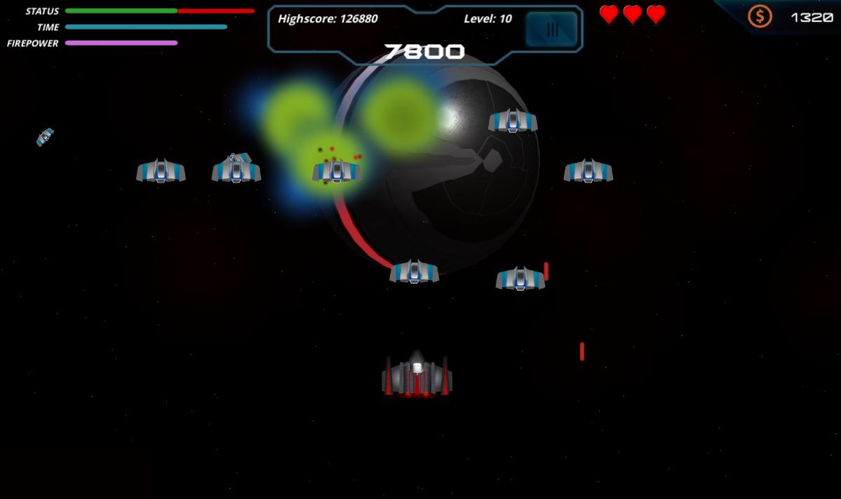 Download Discharge: Space Shooting Game android on PC