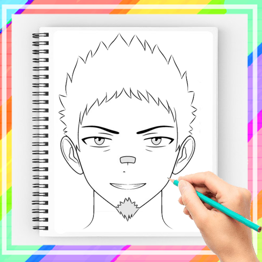 How to Draw Anime Man's Face
