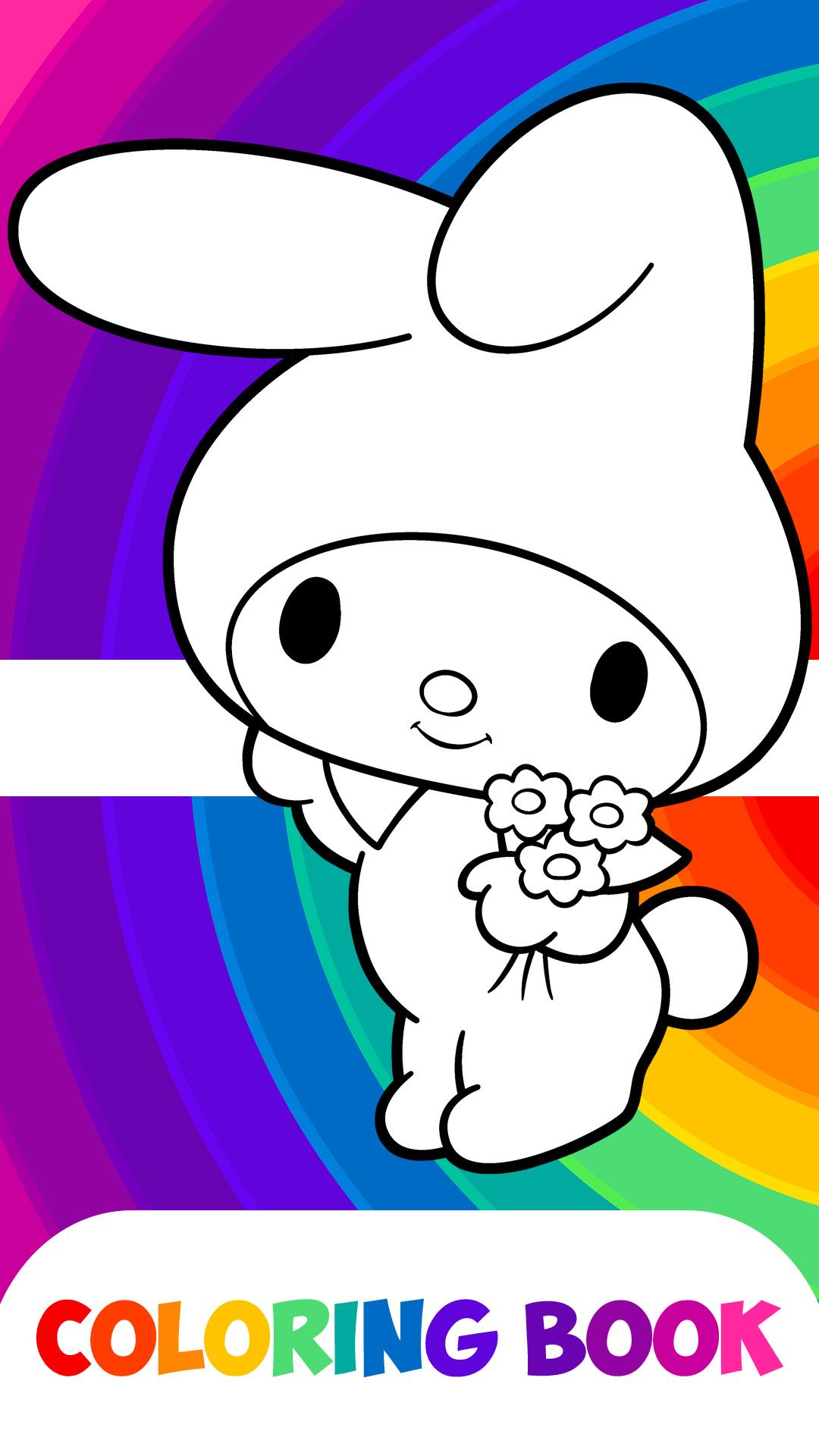 Download Sanrio Coloring Book android on PC