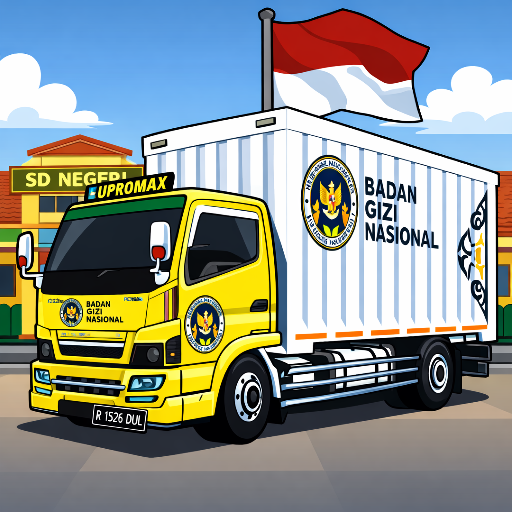 Mod Truk Oleng Canter Box MBG