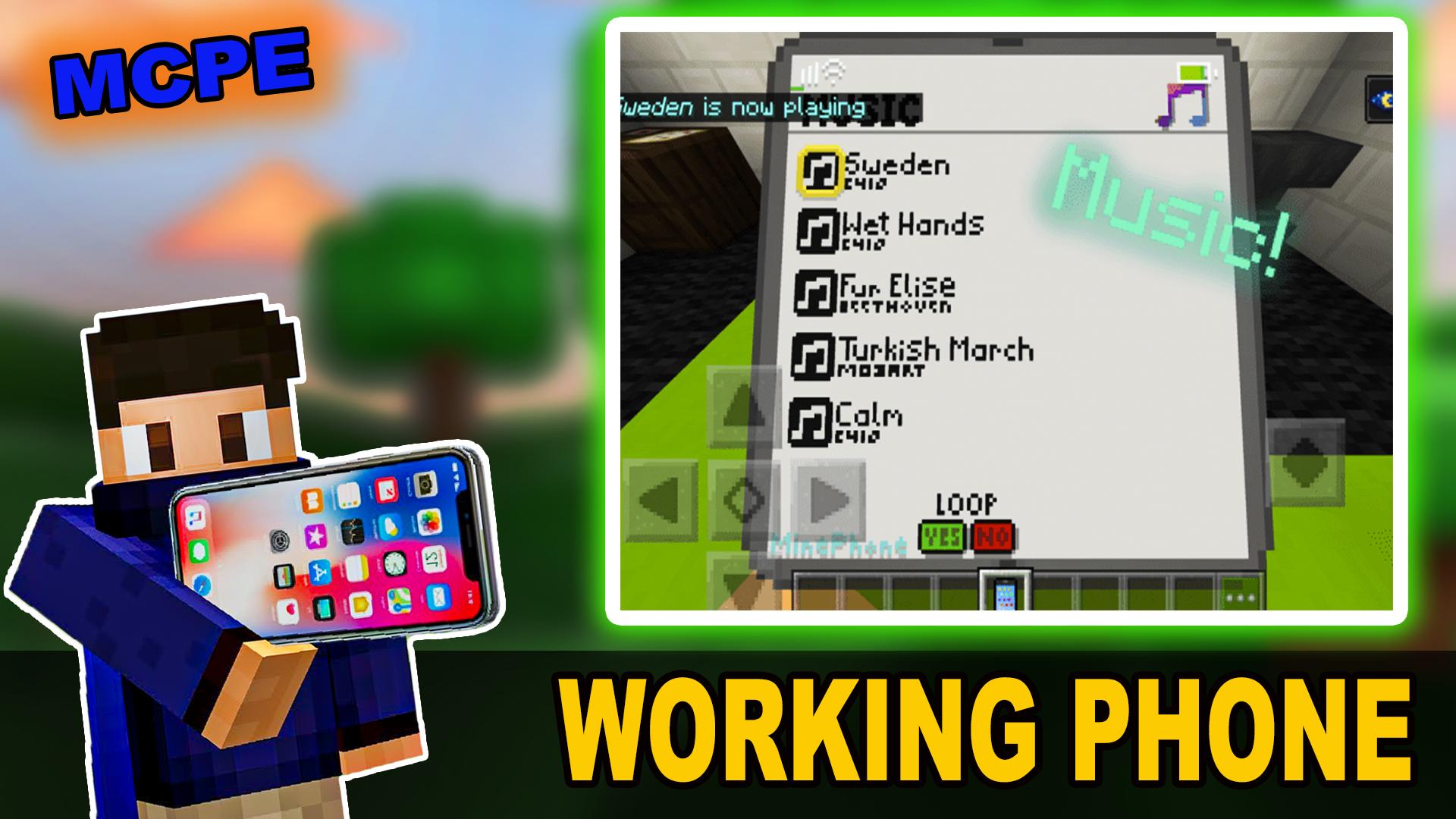 Download Phone Mod for Minecraft - Mods android on PC