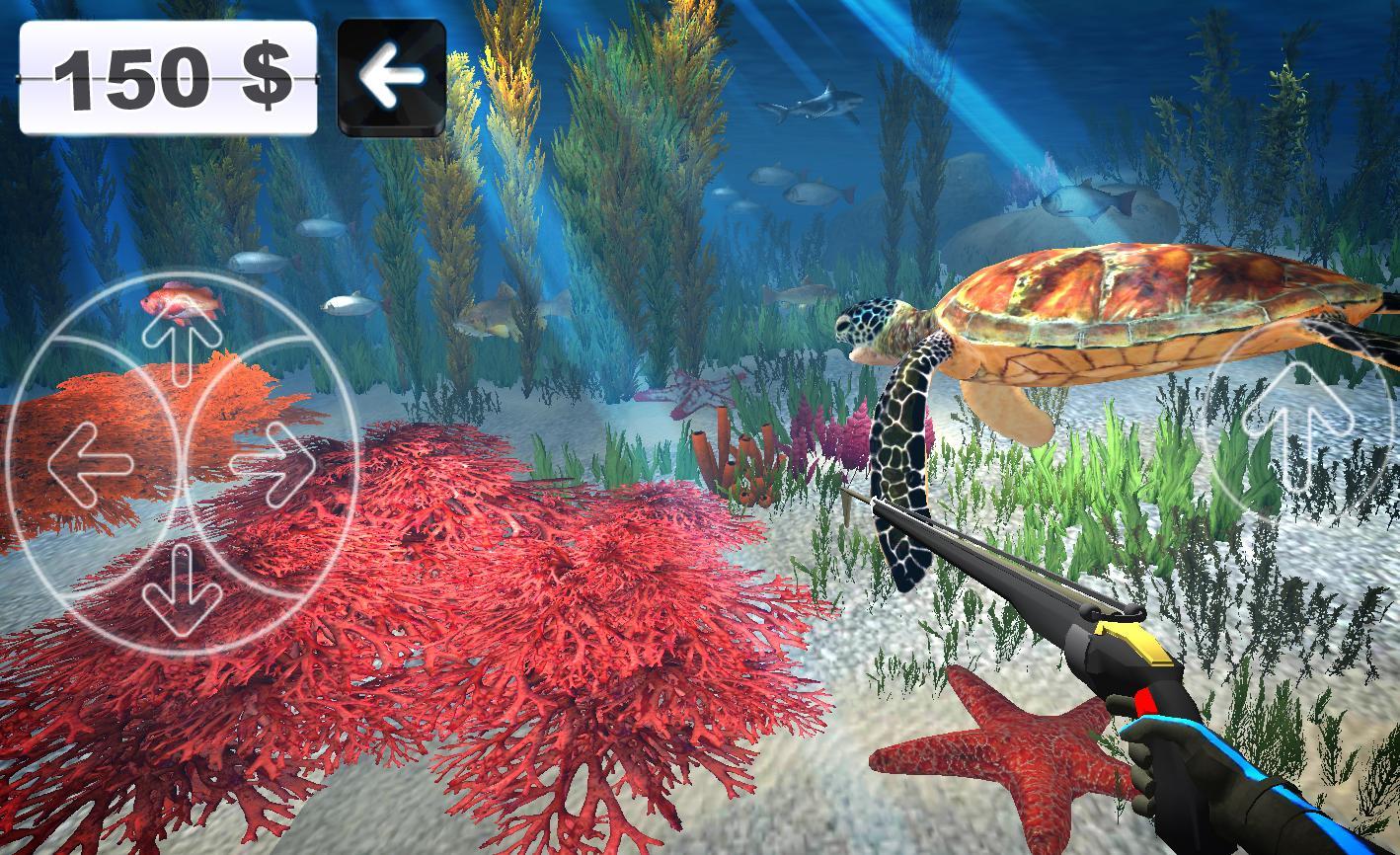 Download Spearfishing. Marine life. android on PC