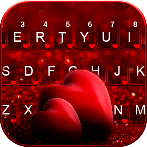 Tema Keyboard Valentines Love