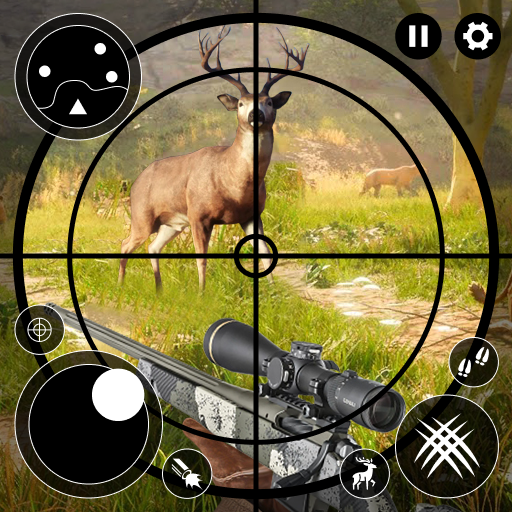 野鹿狩獵冒險：動物射擊遊戲