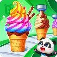 लिटिल पांडा का आइसक्रीम स्टैंड