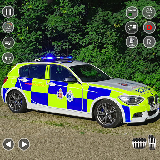 पुलिस पार्किंग: कार खेल 3D