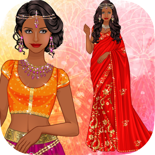 Indian Sari dress up