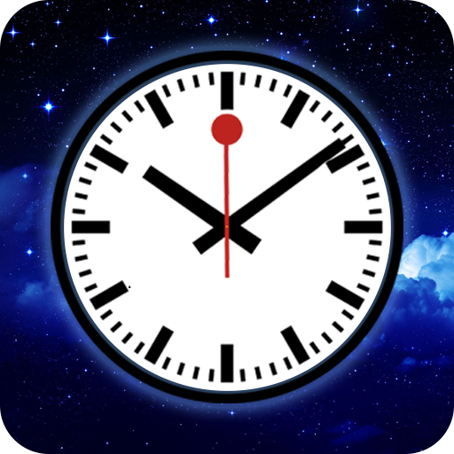 Night Sky Clock: HD Live Wallp