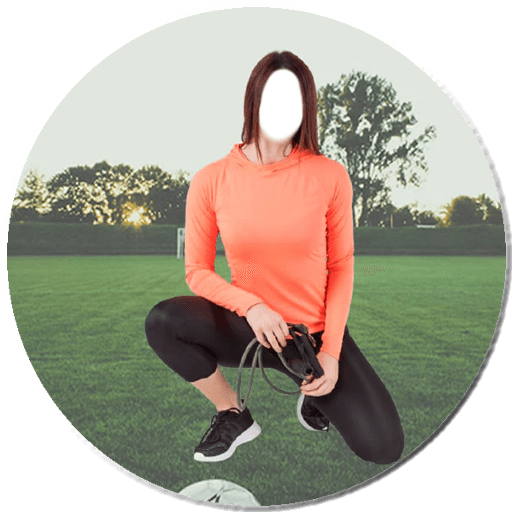 Women Sportwear Photo Montage