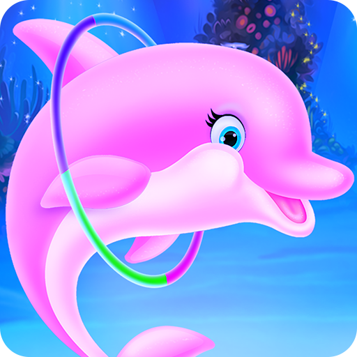 Cute Dolphin Caring & Dressup