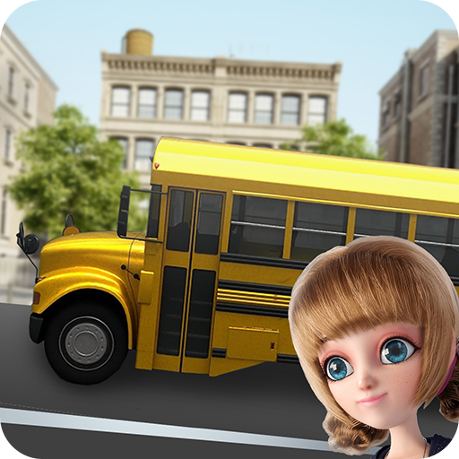 Timeless School Bus Hill Climb