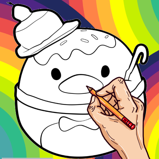 Squishmallows Coloring Book