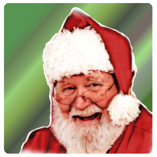 Santa Claus Photo Stickers