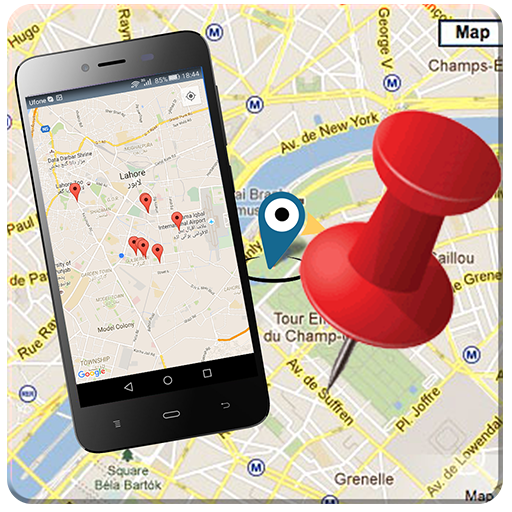 Mobile Location Tracker Map