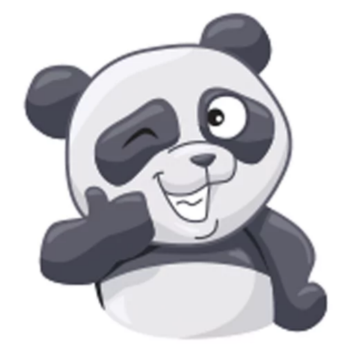 Panda Stickers for Whatsapp