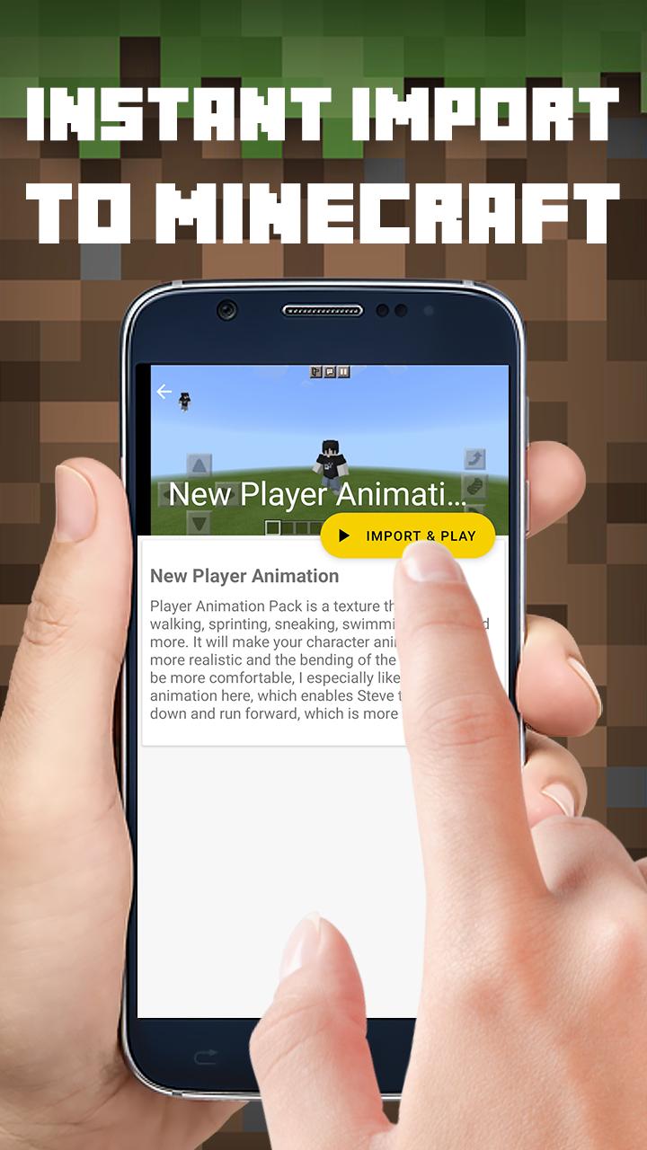 Download Animation Mod for Minecraft android on PC