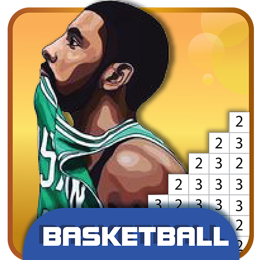 Basketball Pixel Art Coloring 