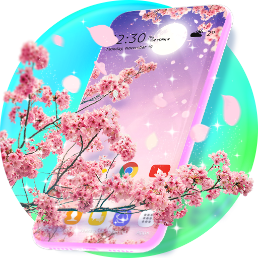 Sakura Live Wallpaper Theme