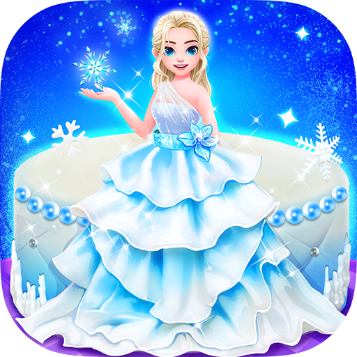 Icy Cake Desserts - Princess Ice Food