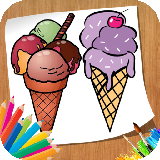 How to Draw Ice Cream - Learn 