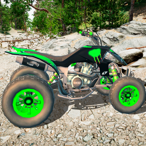 ATV Berlumba Permainan Kereta