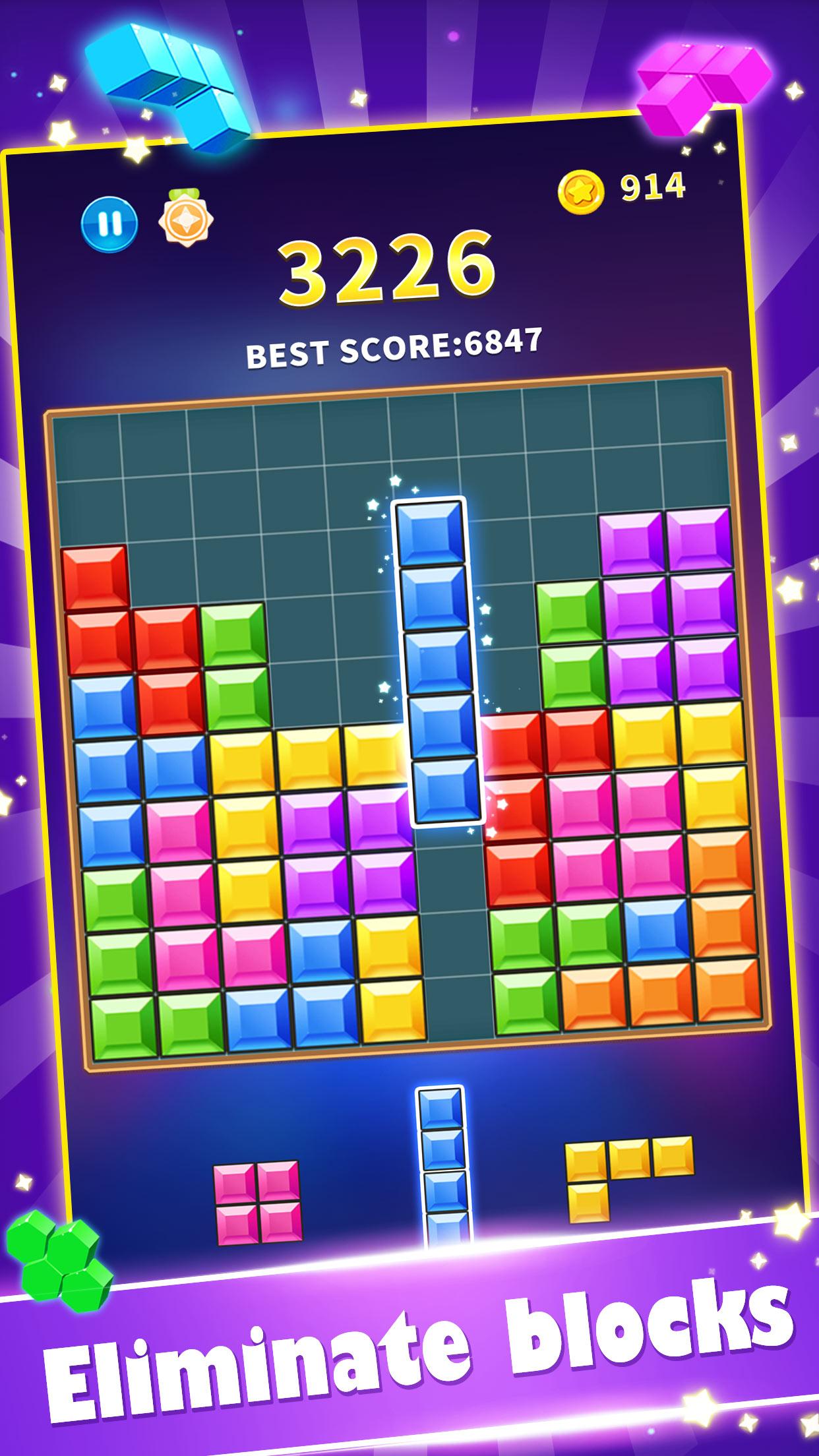 Download Block Gems: Block Puzzle Games android on PC