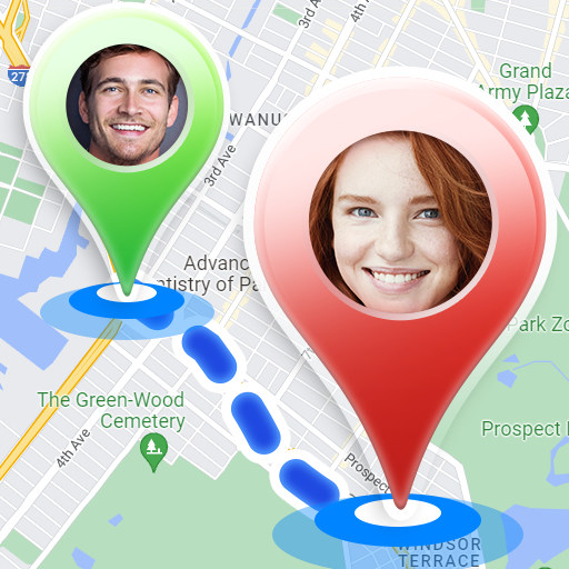 Link360: 好友地圖，GPS定位分享，實時追蹤家人位置