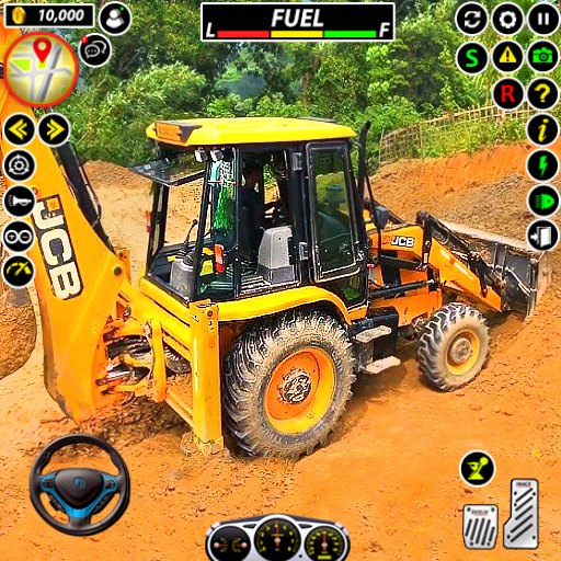 Construction Sim JCB Game 2024