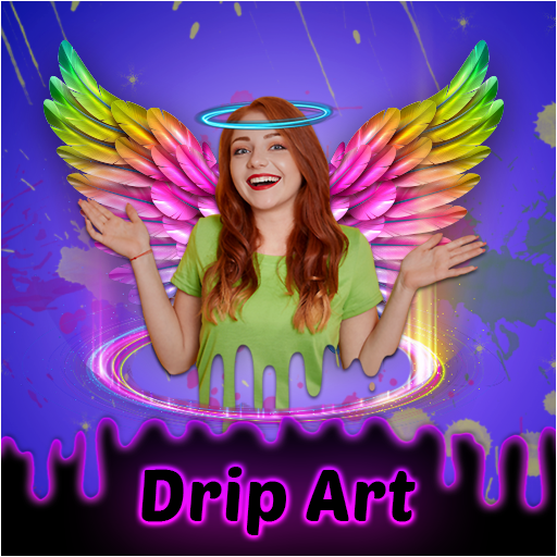 Drip Art : Neon Effect Photo M