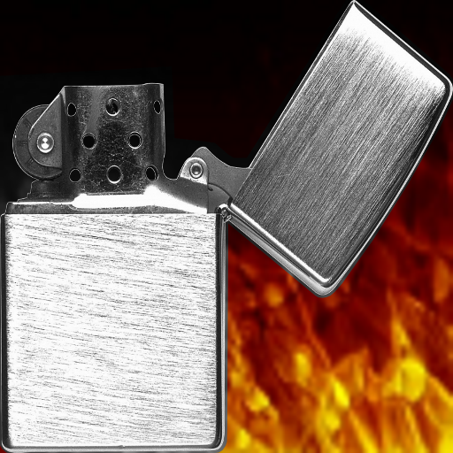 Silver Zippo Lighter