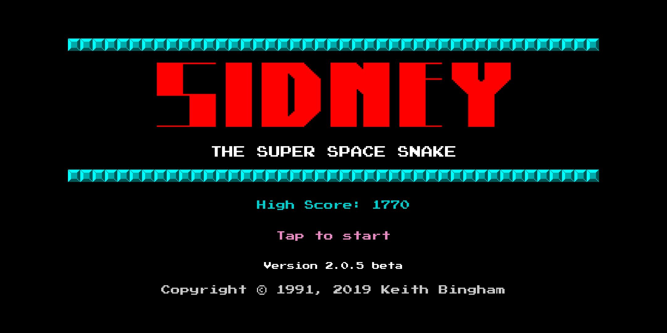 Download Sidney the Super Space Snake android on PC