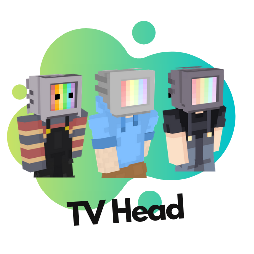 Skin TV Head for Minecraft PE