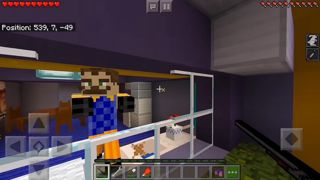 Download Scary Neighbor Mod for MCPE android on PC