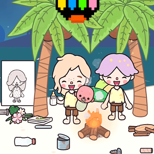 Toca Vacation Beach Stories