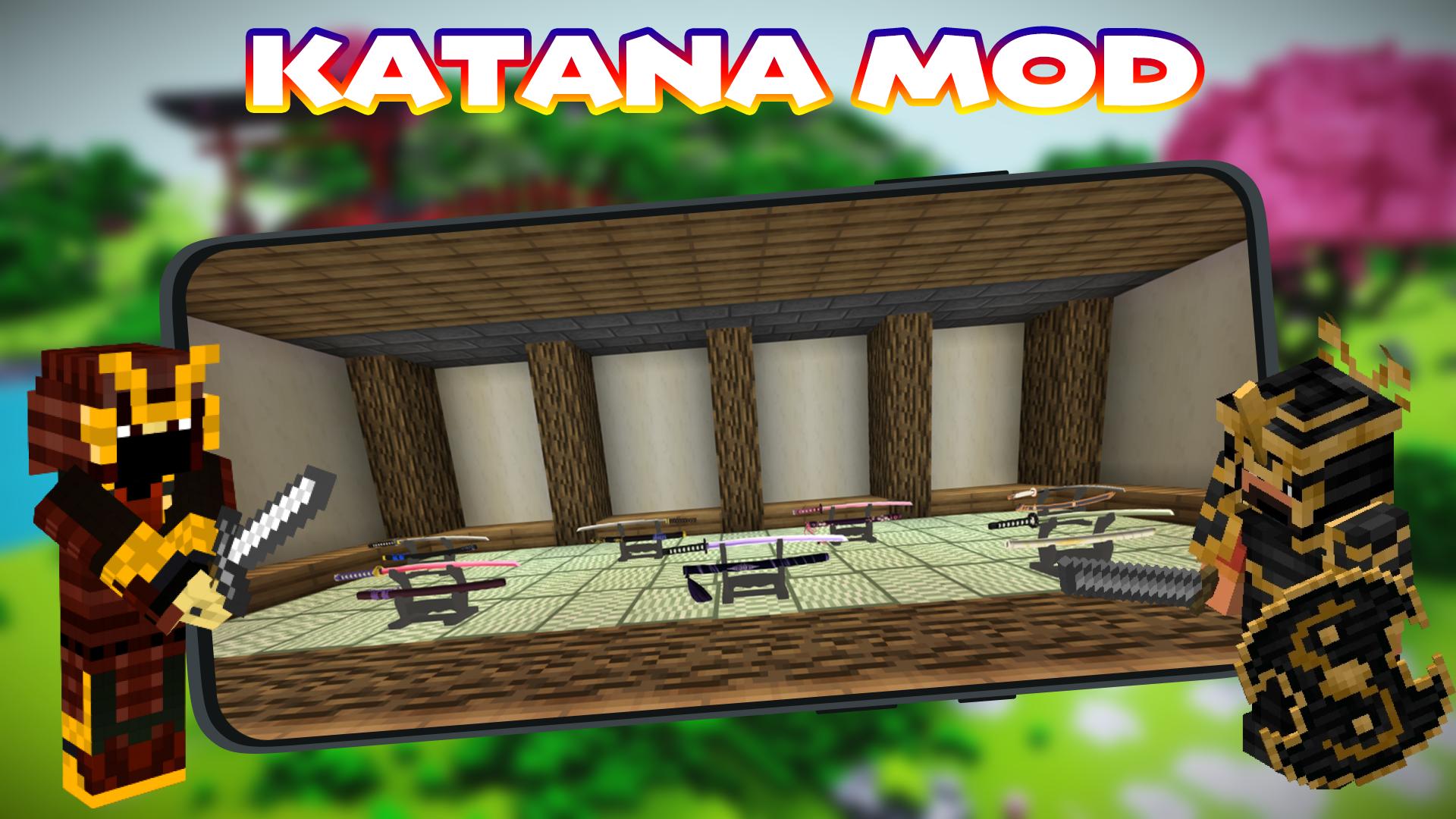 Скачать Katana Mod for Minecraft PE на ПК | Официальный представитель  GameLoop