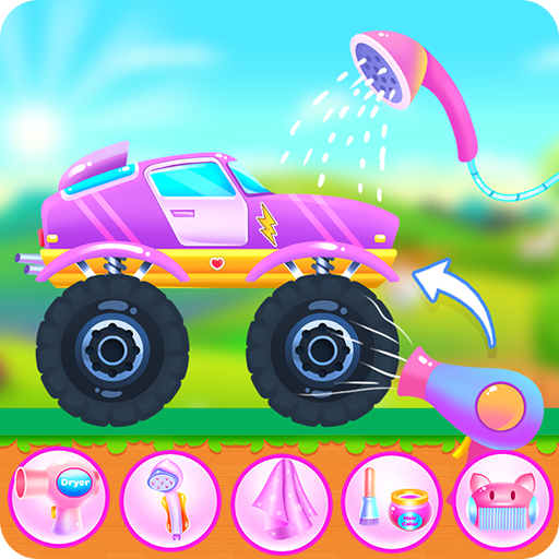 MonsterTruck Car Game for Kids