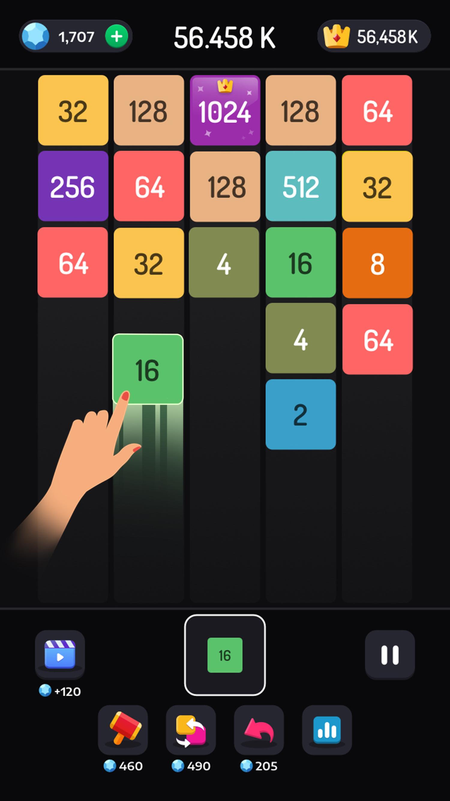 Download 2048 Merge Games - M2 Blocks android on PC