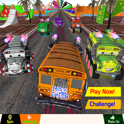 School Bus Simulator Car Driver 3D Racing Highway