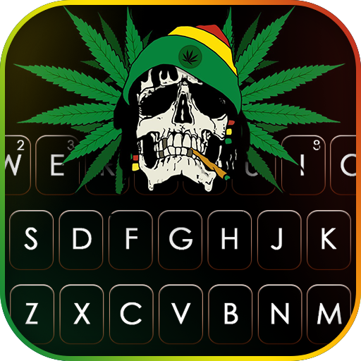 Weed Reggae Skull Theme