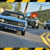 American Police Car Chase 3D